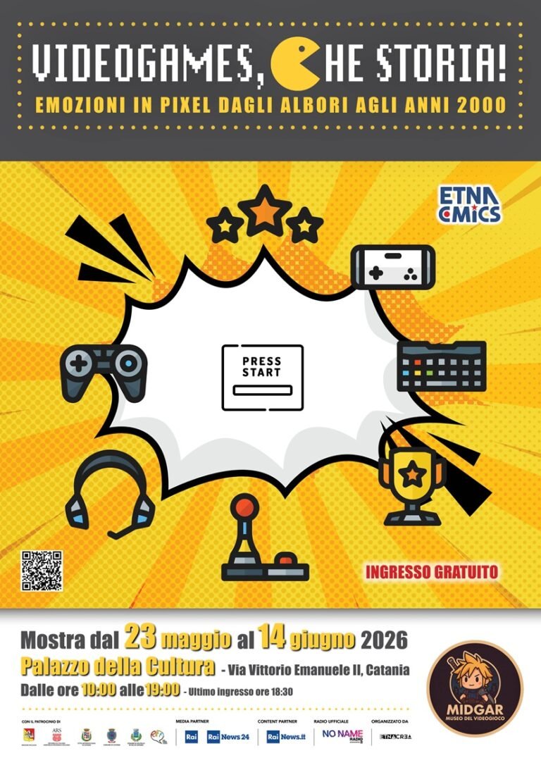 Catania, domani l’inaugurazione dell’area Mostre di Etna Comics 2026