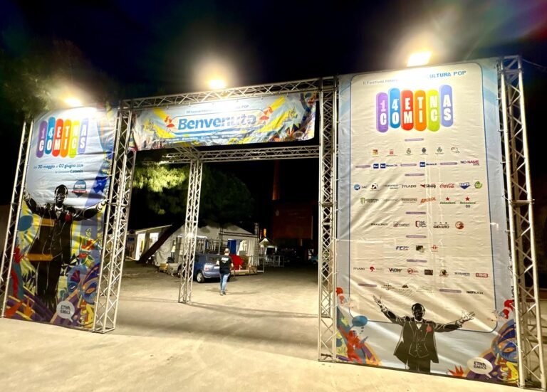 Domani, sabato 30 maggio, il taglio del nastro di Etna Comics 2026