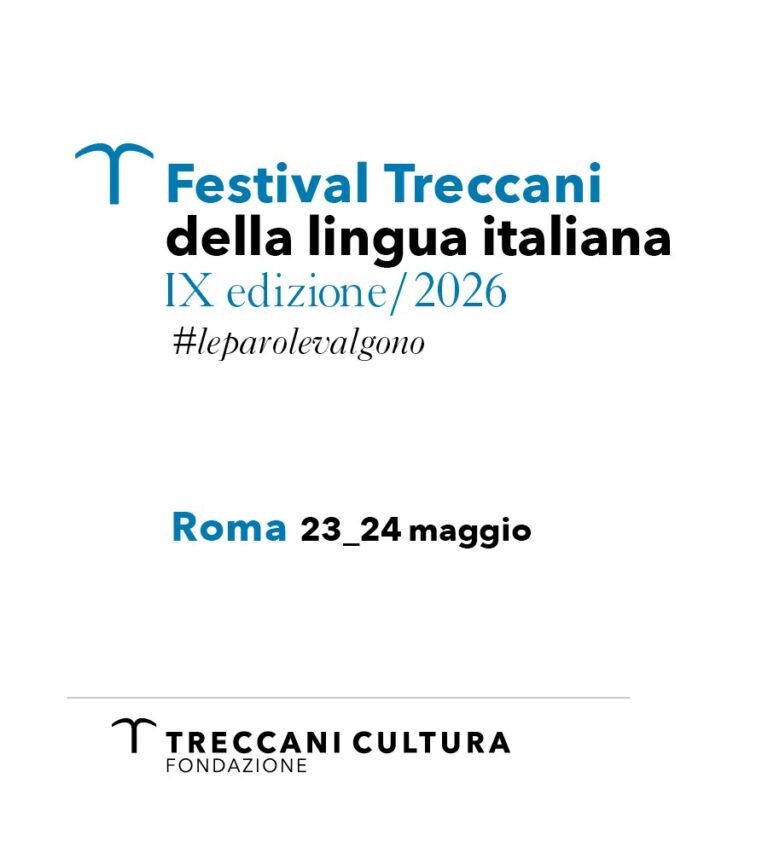 Roma, al via domani la tappa nella Capitale del Festival Treccani della lingua italiana