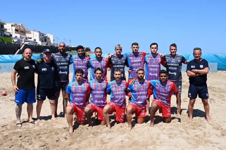 Beach soccer, vittoria di stretta misura (7-6) in campionato per la We Beach Catania a spese dell’Icierre Lamezia