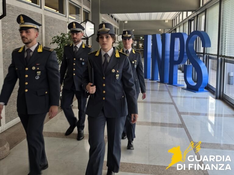 Guardia di Finanza, azione di analisi condotta con Inps