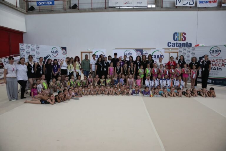 Catania, al PalArcidiacono la festa della ginnastica ritmica promossa dalla CSAIn