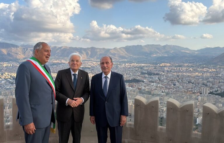 Palermo, a Castello Utveggio la visita del Presidente della Repubblica, Sergio Mattarella