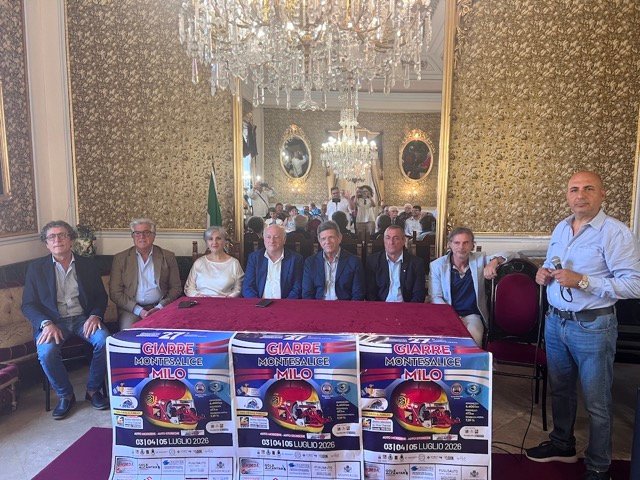 Presentata la 27ª Cronoscalata Giarre-Montesalice-Milo, in programma dal 3 al 5 luglio prossimi