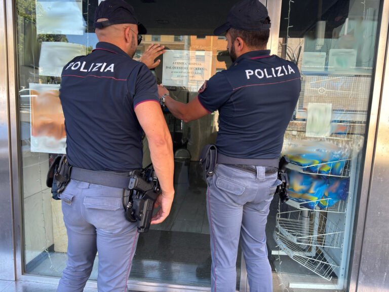 Caltagirone, sospesa per una settimana dalla Polizia l’attività di un bar