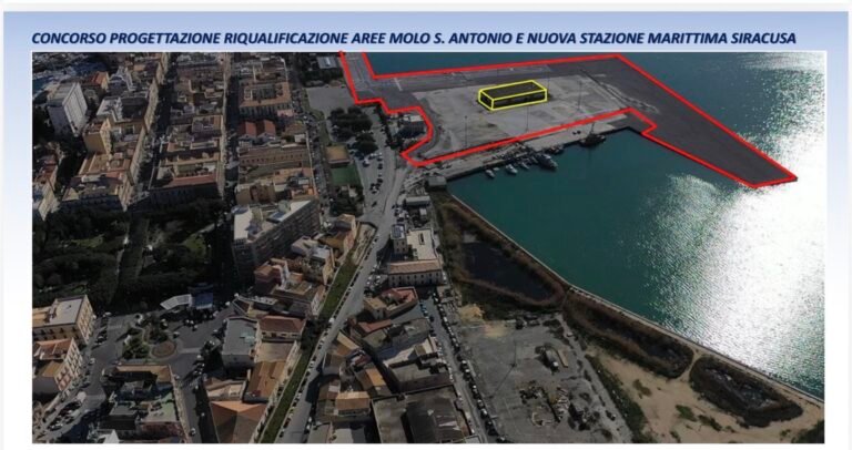 Siracusa, cinque i progetti ammessi per la nuova stazione marittima