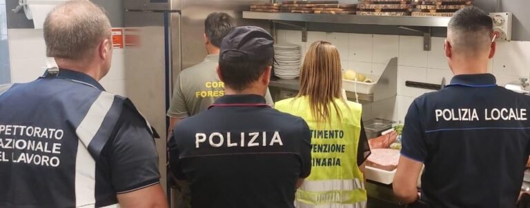 Catania, ristorante del centro sanzionato per oltre 50mila euro dalla task force coordinata dalla Polizia