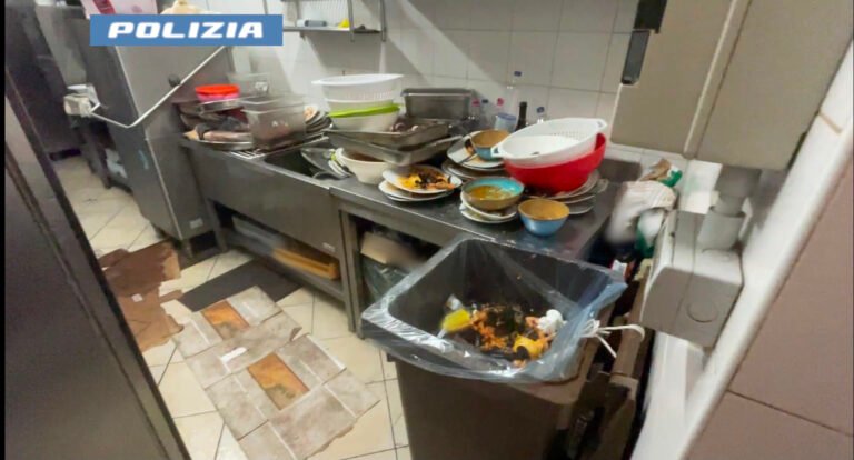 Catania, gravi irregolarità in due ristoranti controllati dalla Polizia