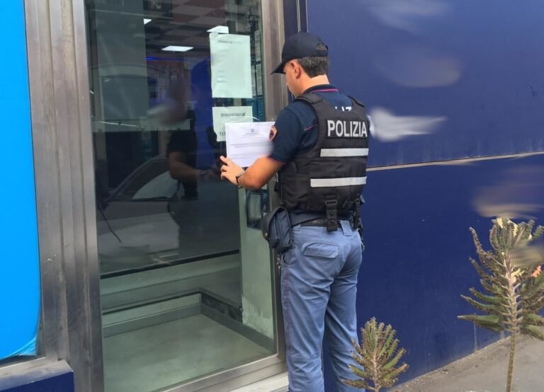 Catania, sospesa per 7 giorni dalla Polizia l’attività di un centro scommesse