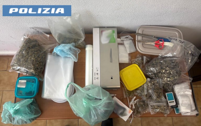 Catania, la Polizia arresta uno spacciatore 24enne