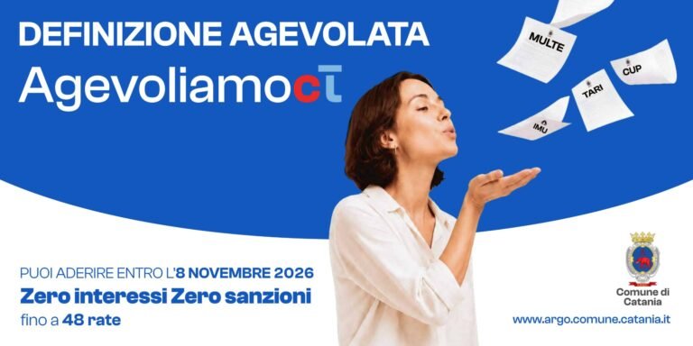 Catania, definizione agevolata dei debiti: oltre 1.600 contribuenti hanno già aderito