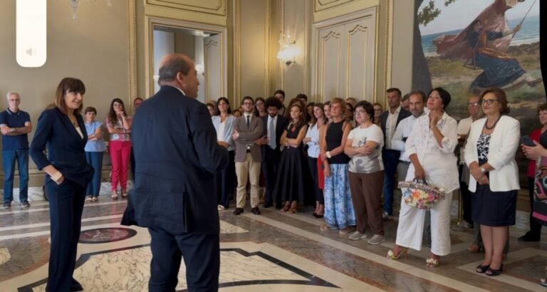 Catania, saluto in Prefettura al vicario, dott.ssa Giovanna Longhi