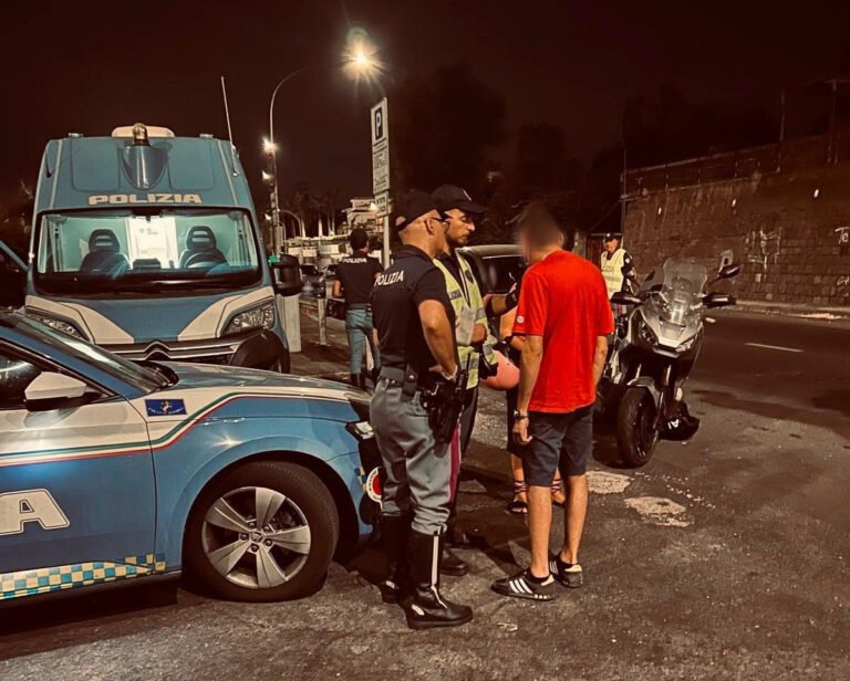 Catania, nuova tappa della campagna per la sicurezza stradale nella zona della “movida”