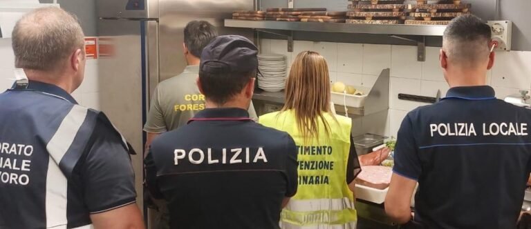 Catania, lavoratori in nero e prodotti non tracciati in un’azienda di ristorazione alla Zona Industriale: intervento della task force coordinata dalla Polizia