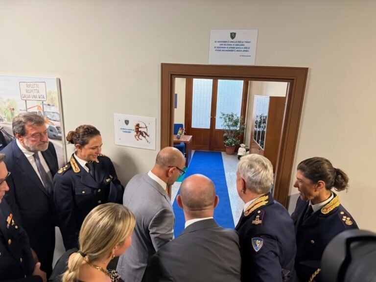 Catania, la Polizia stradale inaugura la stanza “Chirone”