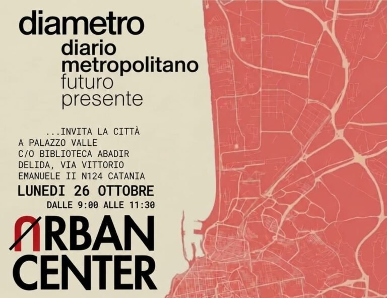 Catania, dall’Urban center all’incubatore urbano metropolitano: la proposta di Dia.Metro verrà presentata domani
